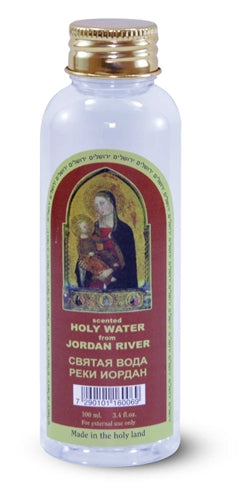 Holy Water Mary Icon Bottle – 100ml (3.74 fl oz) Holy Land Water - SeasideSPA