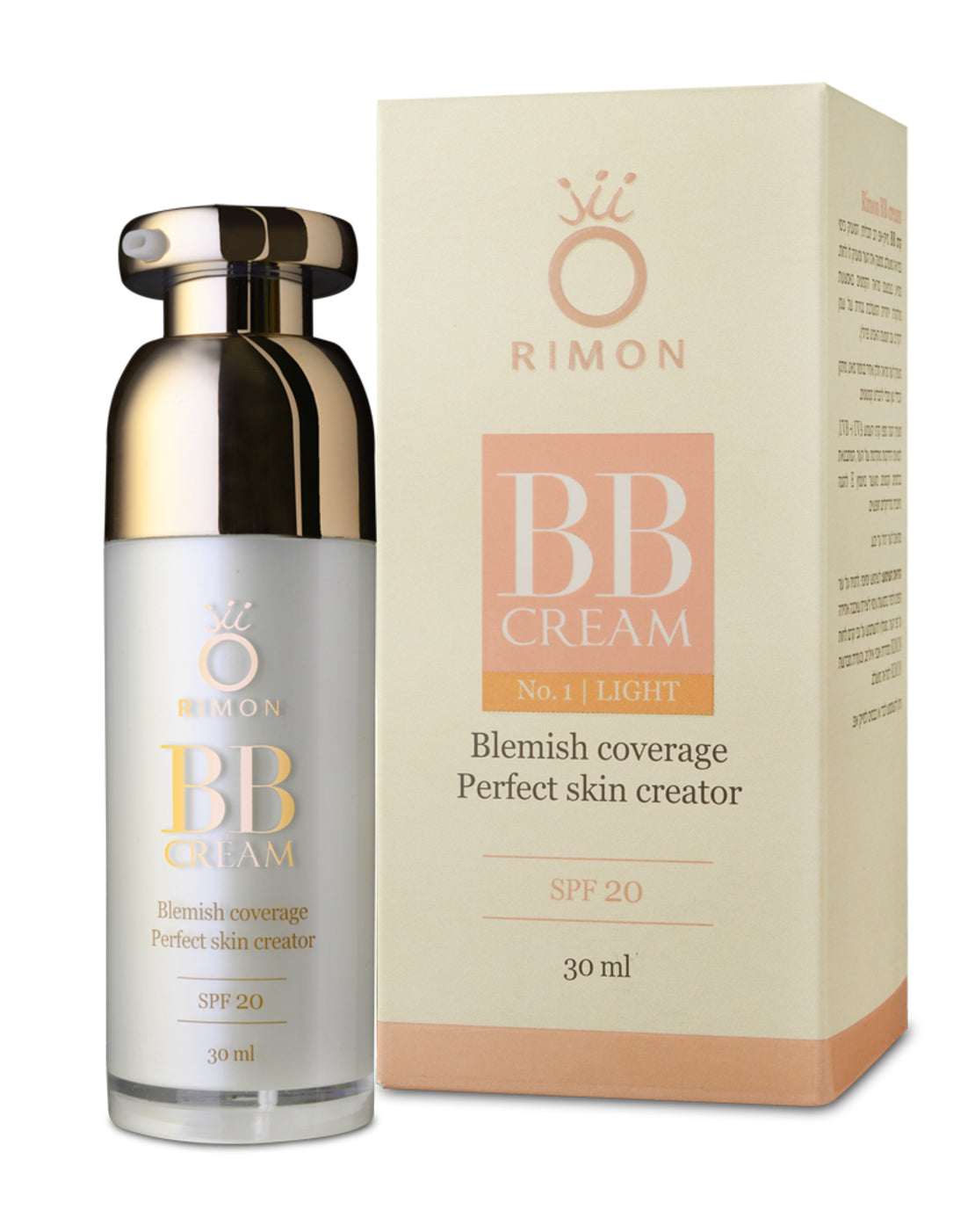 BB cream in light color-No.1 - SeasideSPA