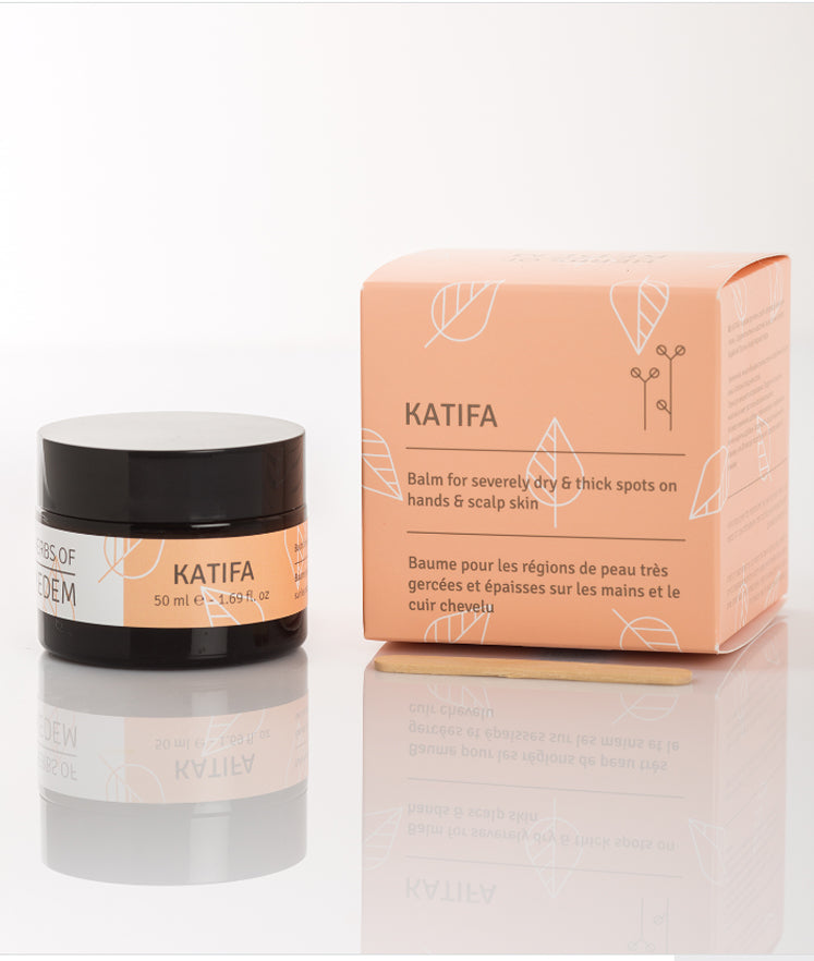 KATIFA Balm for Severely Dry and Thick Spots on Hands and Scalp Skin - SeasideSPA