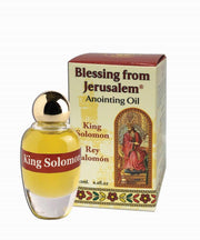 King Solomon Anointing Oil – 12 ml Blessing from Jerusalem Holy Oil - SeasideSPA