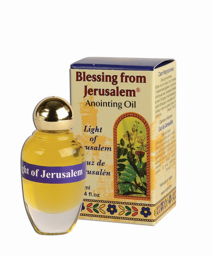 Light of Jerusalem Anointing Oil – 12 ml Biblical Holy Oil - SeasideSPA