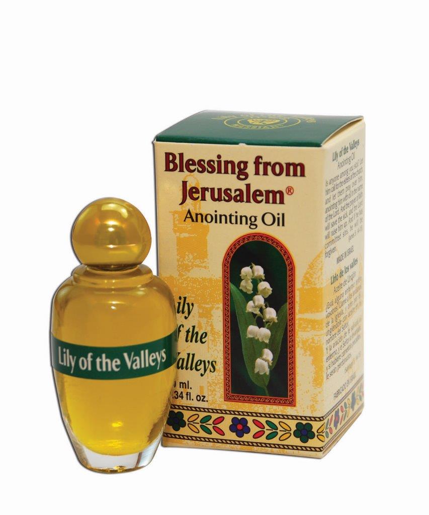 Blessing from Jerusalem Anointing Oil – Lily of the Valley 12ml (0.4 fl oz) - SeasideSPA