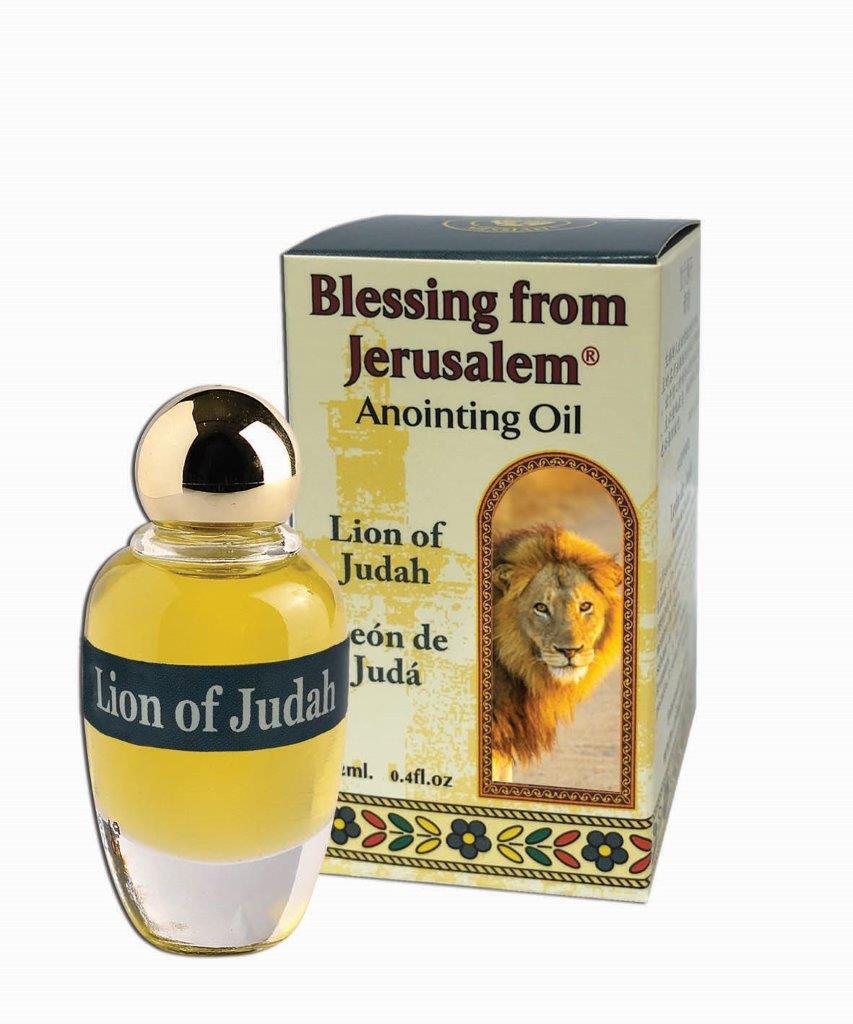 Lion of Judah Anointing Oil – 12 ml Blessing from Jerusalem - SeasideSPA