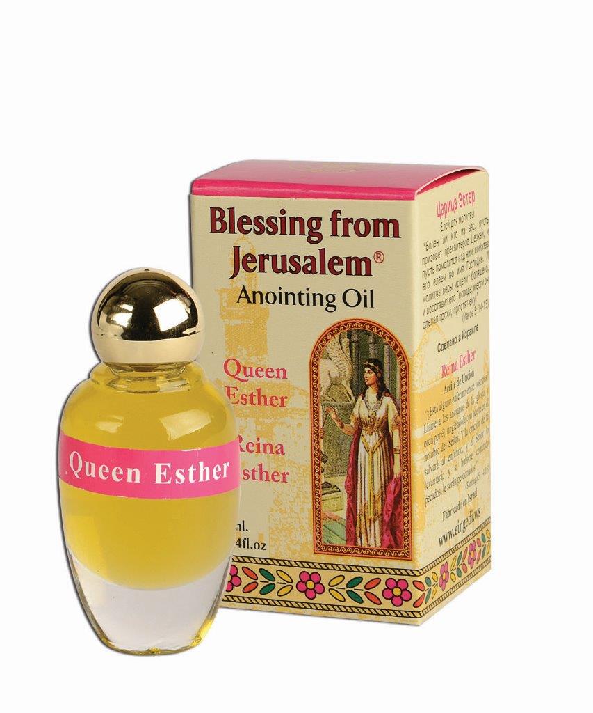 Queen Esther Anointing Oil – 12 ml Blessing from Jerusalem - SeasideSPA