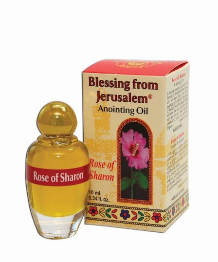 Blessing from Jerusalem Anointing Oil – Rose of Sharon 12ml (0.4 fl oz) - SeasideSPA