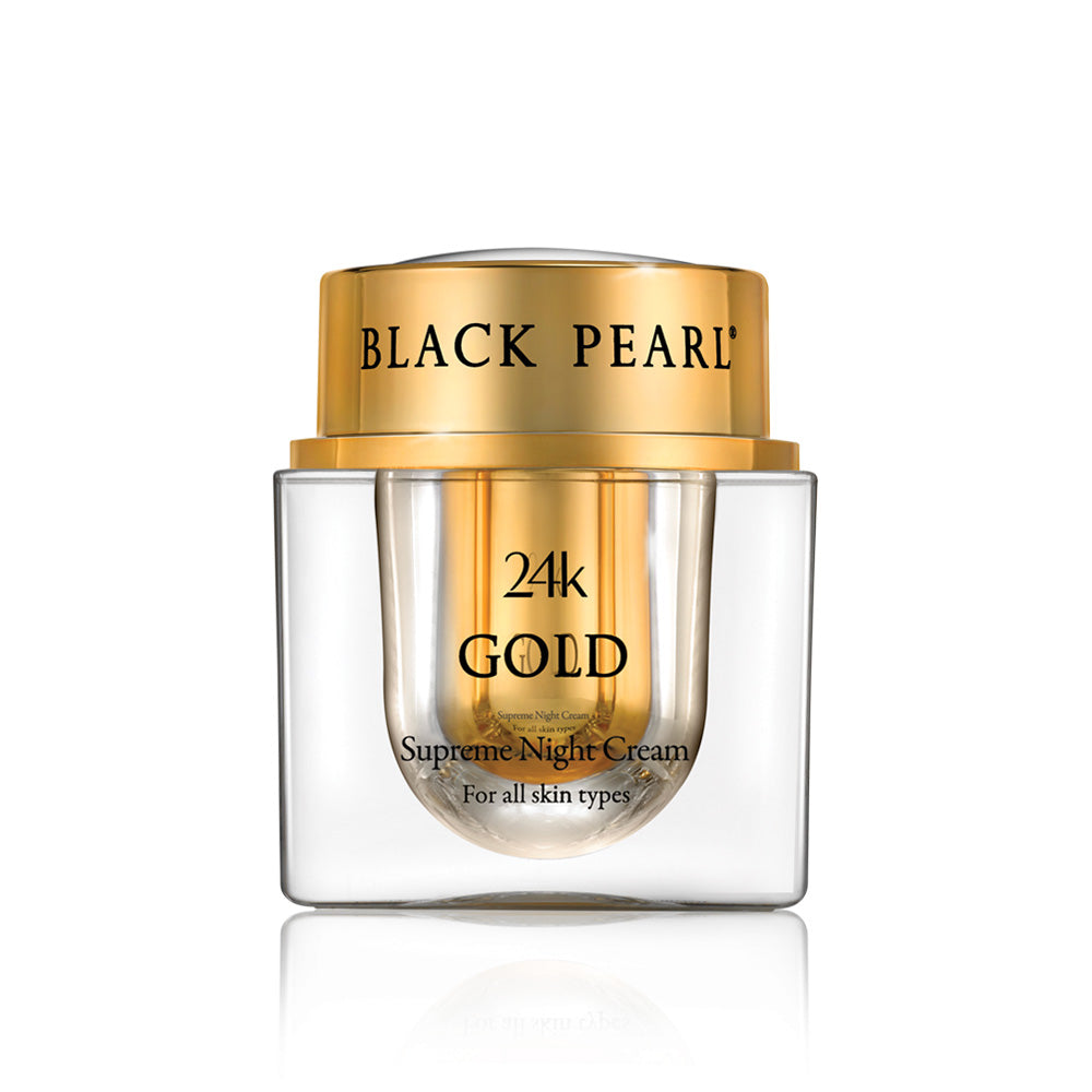 24K Gold Supreme Night Cream - SeasideSPA