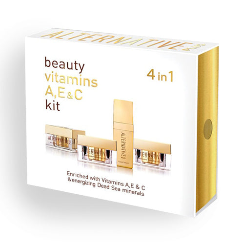 Alternative + 4 facial care products kit - SeasideSPA