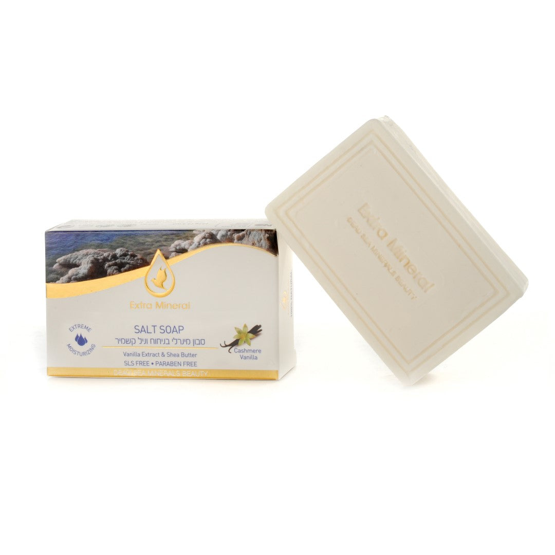 Cashmere Vanilla & Shea Butter Salt Soap - SeasideSPA