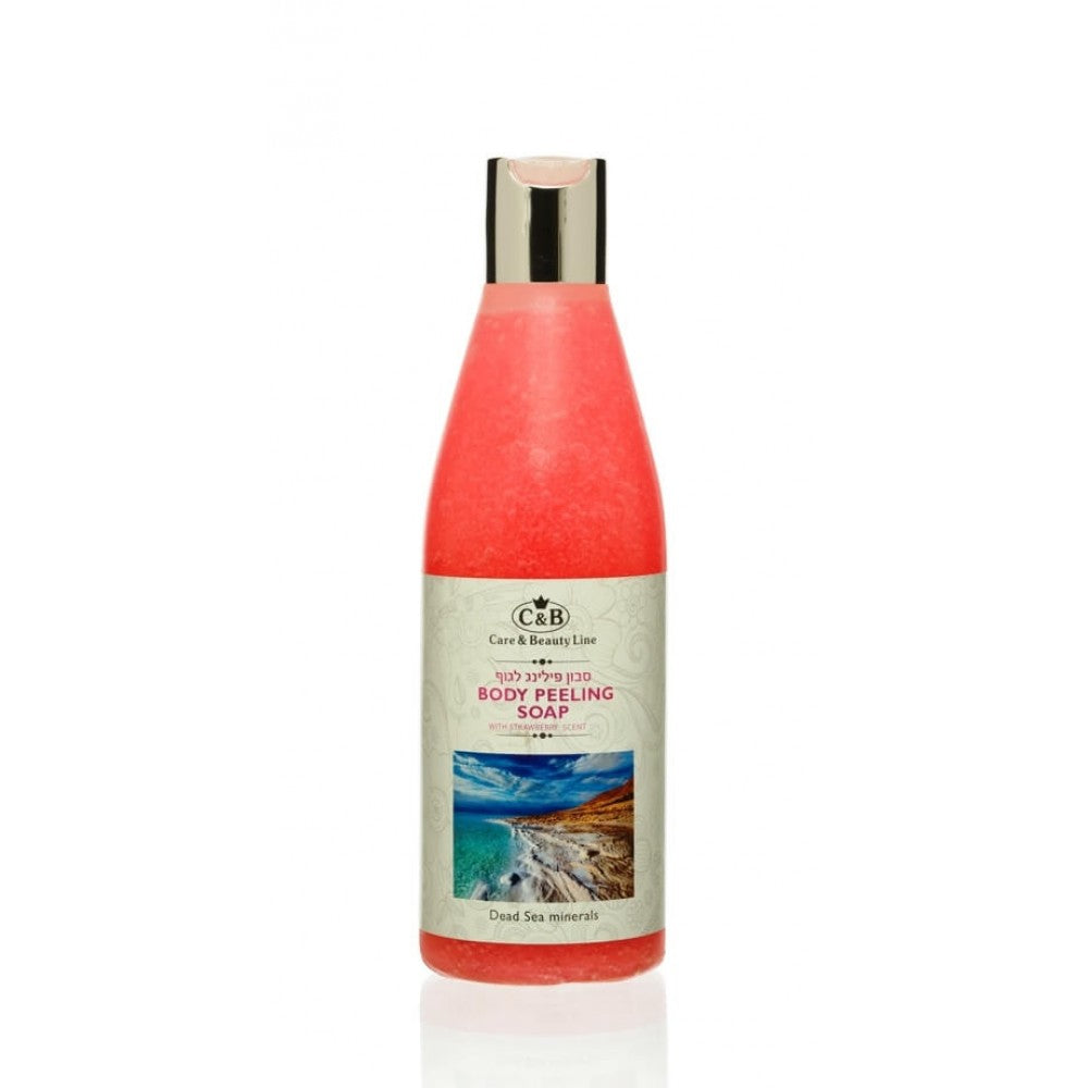 Body Peeling Soap with Strawberry Scent - SeasideSPA