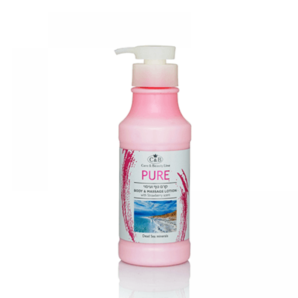 Pure Body & Massage Lotion with Strawbery scent - SeasideSPA