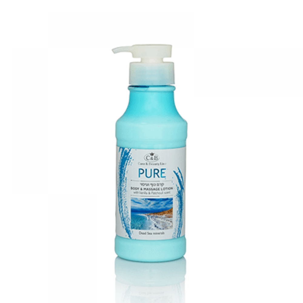 Pure Body & Massage Lotion with Vanilla&Patchouli scent - SeasideSPA