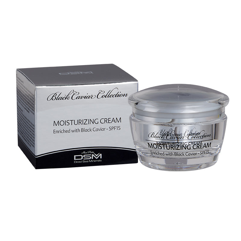 Moisturizing cream SPF 15 black caviar - SeasideSPA