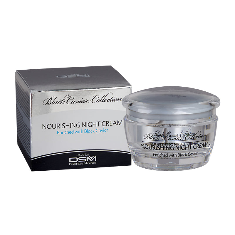 Nourishing night cream black caviar - SeasideSPA