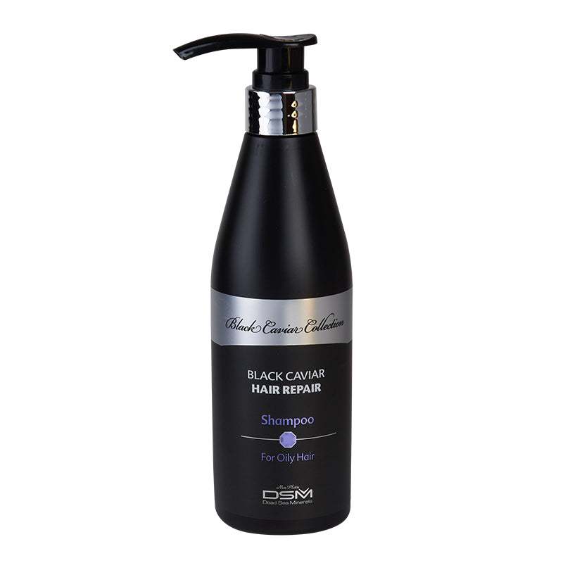 Hair repair shampoo for oily hair black caviar - SeasideSPA