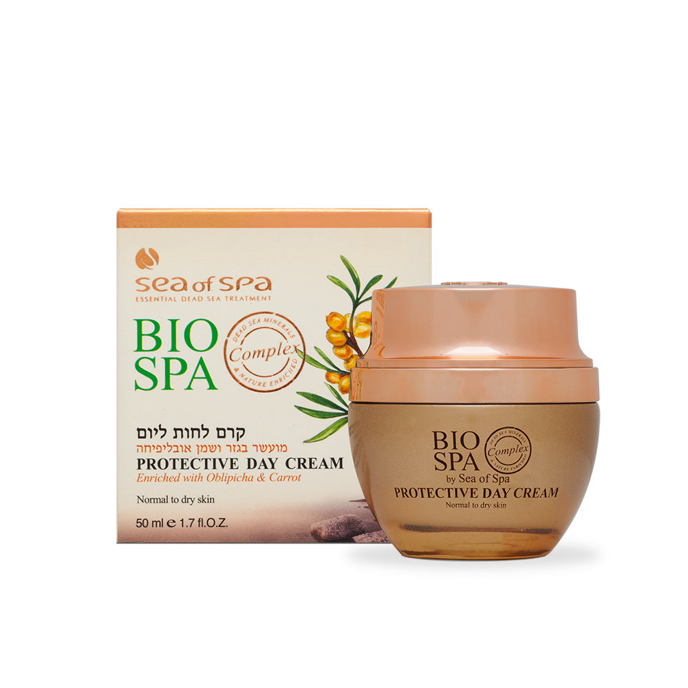 Protective Day Cream enriched with Oblepicha & Carrot normal-dry - SeasideSPA