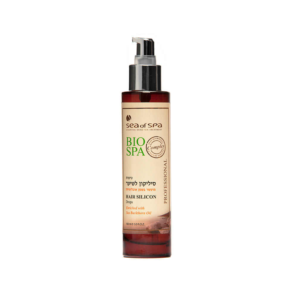 Hair Silicon Drops enriched with Sea Buckthorn Oil - SeasideSPA