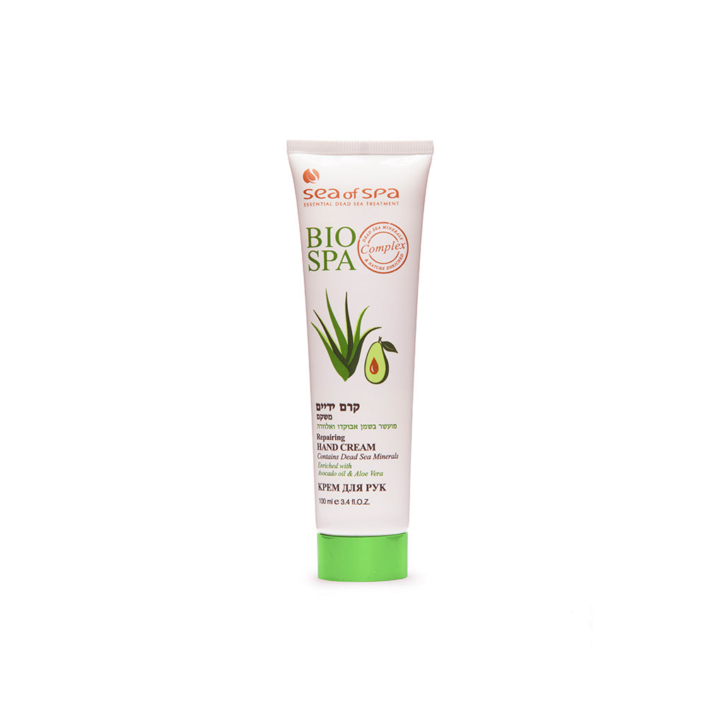 Hand Cream enriched with Avocado oil & Aloe Vera - SeasideSPA