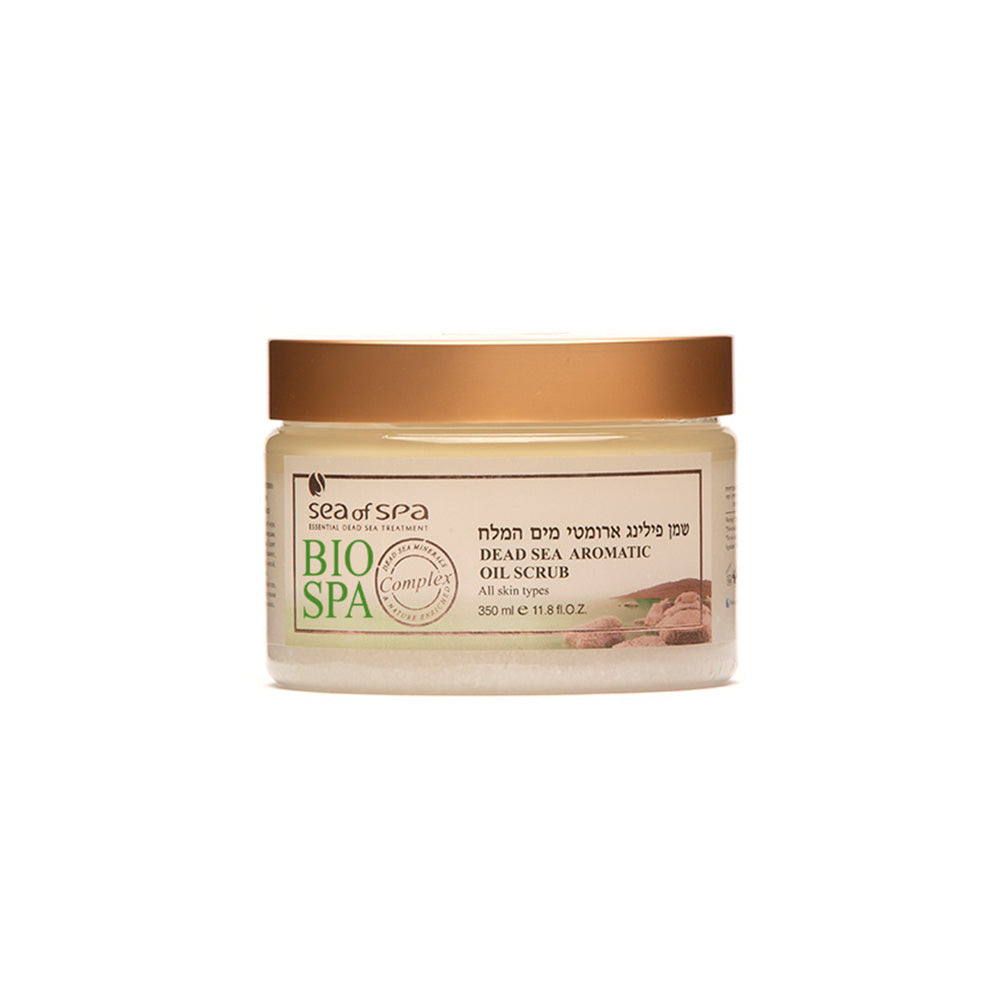 Dead Sea Aromatic oil scrub enriched with seaweed - SeasideSPA