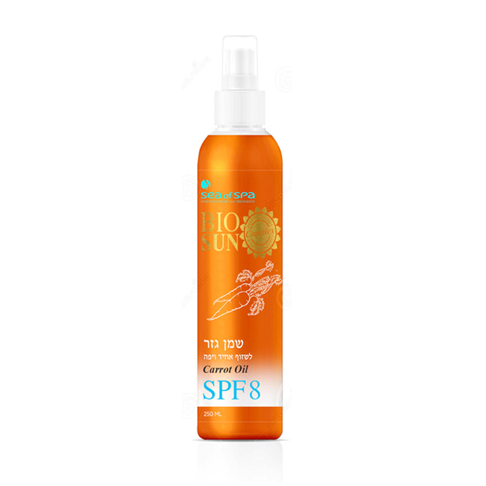 Sea Of Spa Carrot Oil 8 SPF - SeasideSPA
