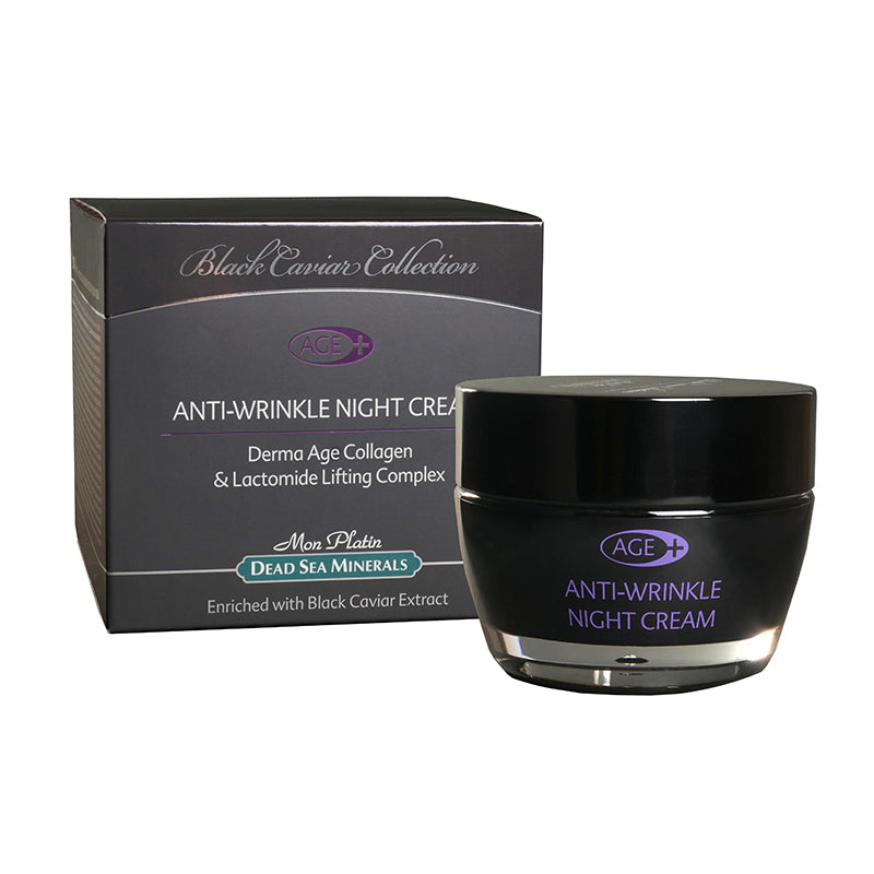 Anti-wrinkle night cream derma-age black caviar - SeasideSPA