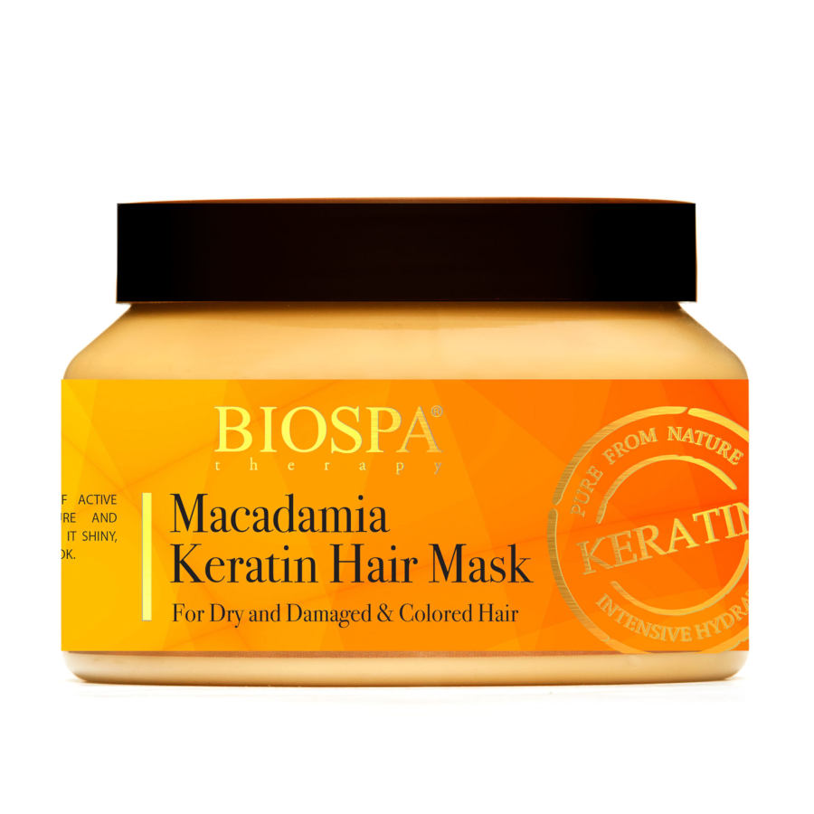 Keratin and Macadamia Hair Mask - SeasideSPA