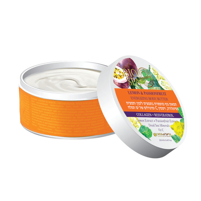 Lemon & Passionfruit Energizing Body Butter - SeasideSPA